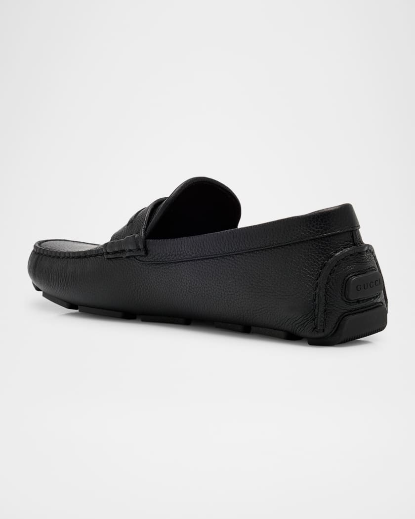 Men's Havel Interlocking G Leather Drivers