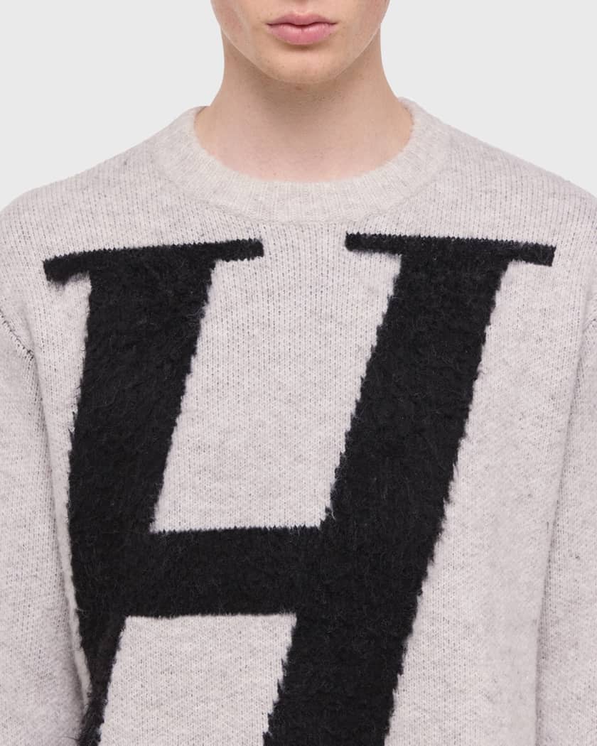 Men's Oversized Logo Sweater