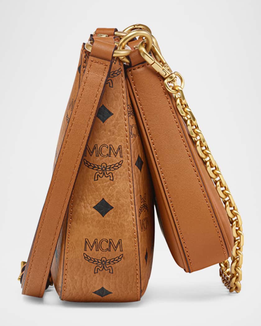 Aren Small Visetos Zip Shoulder Bag