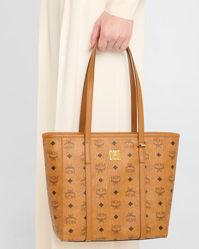 Toni Small Visetos Shopper Tote Bag