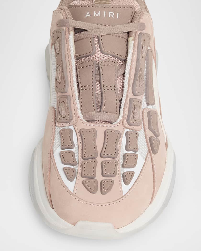 Bone Applique Runner Sneakers