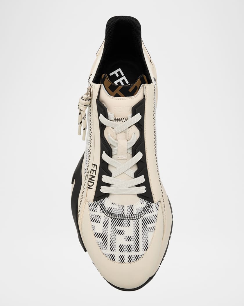 Men's Flow Mixed Media Low-Top Sneakers