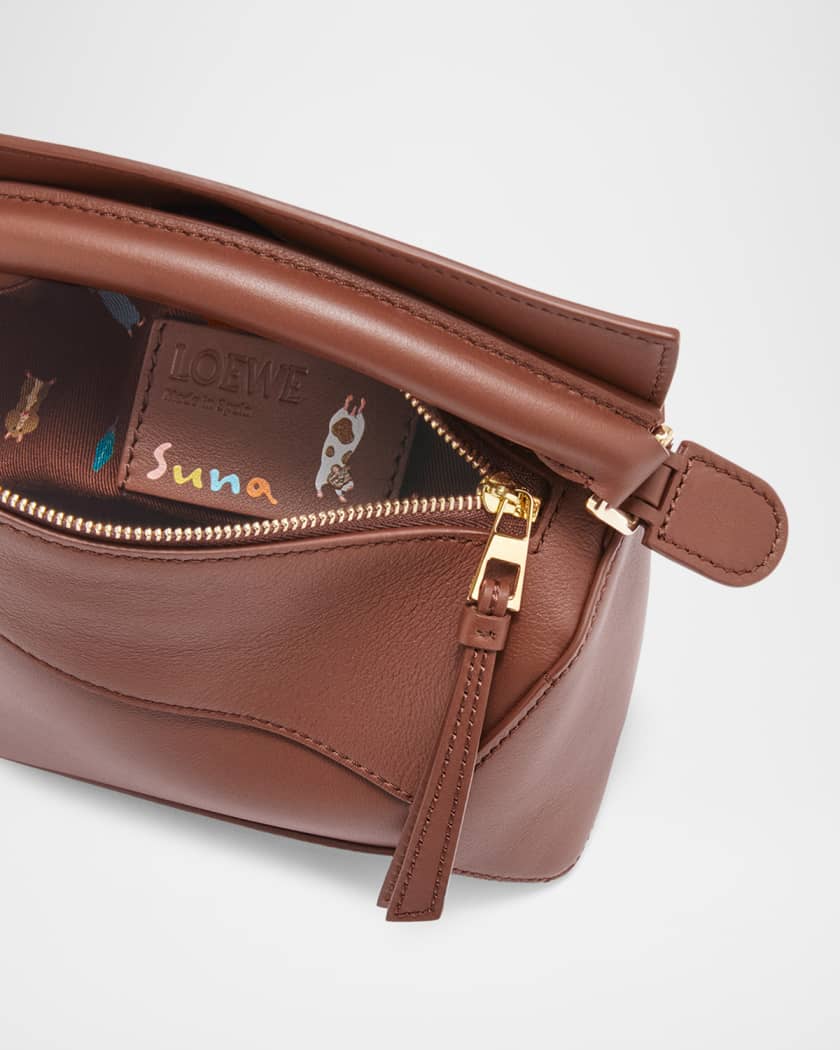 x Suna Fujita Puzzle Edge Mini Shoulder Bag in Leather 