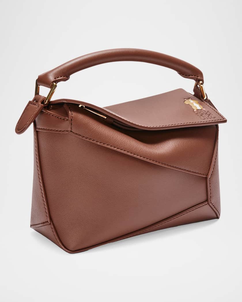 x Suna Fujita Puzzle Edge Mini Shoulder Bag in Leather 