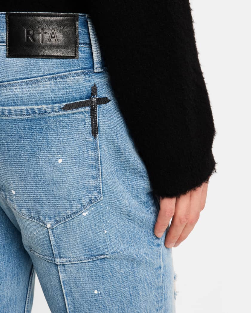 Men's Clayton Painted Skinny Jeans