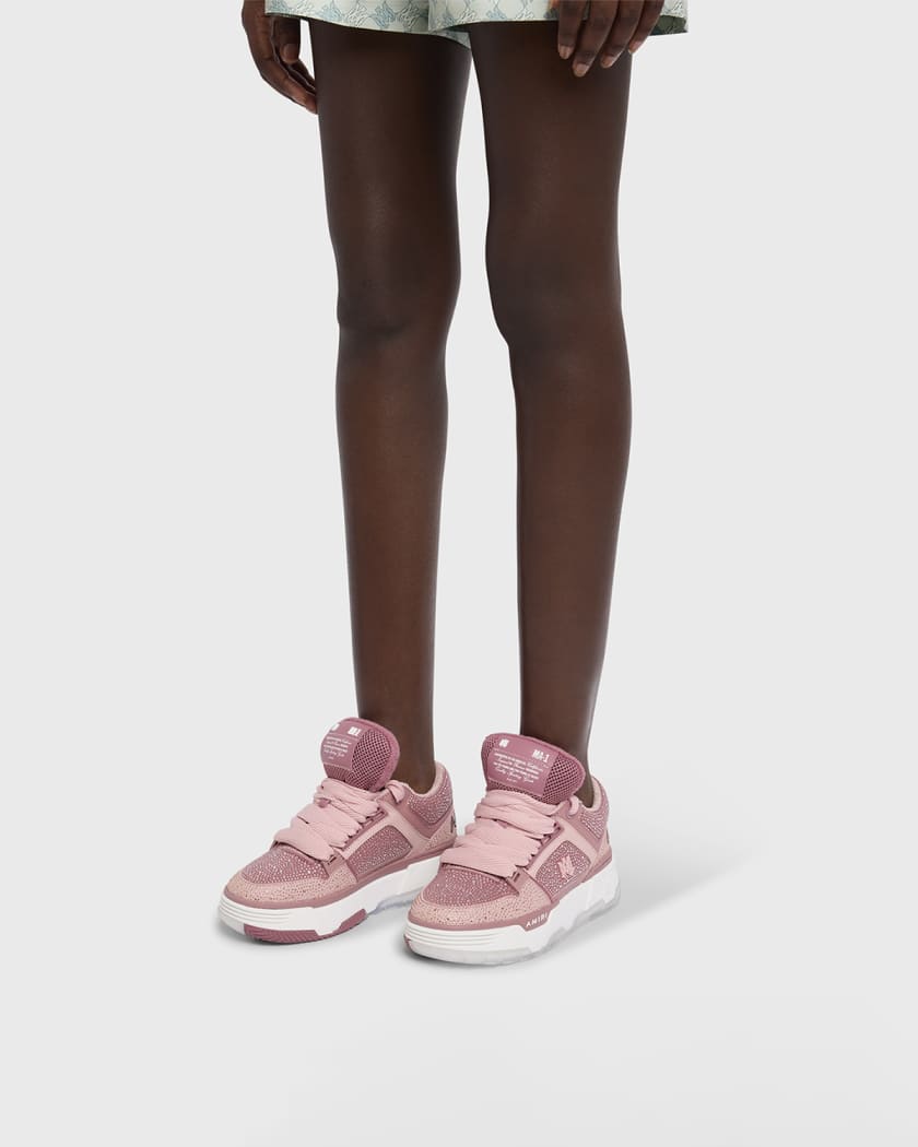 MA-1 Crystal Suede Skater Sneakers