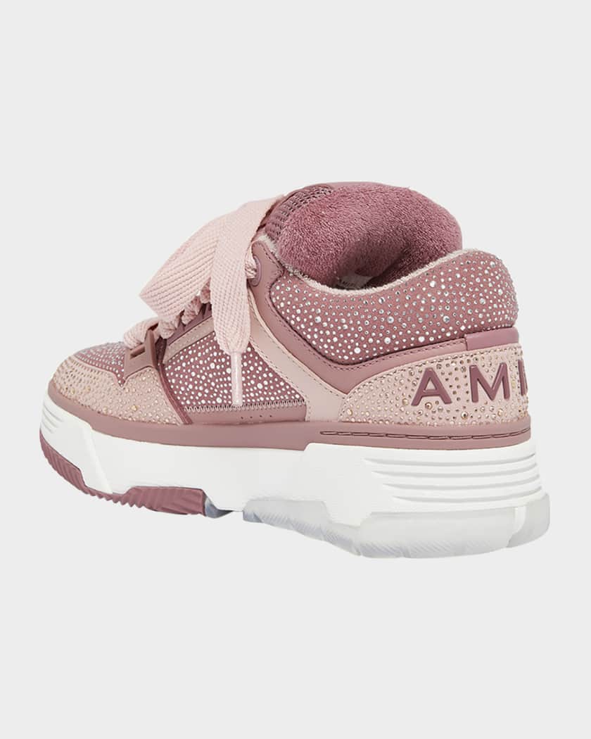 MA-1 Crystal Suede Skater Sneakers