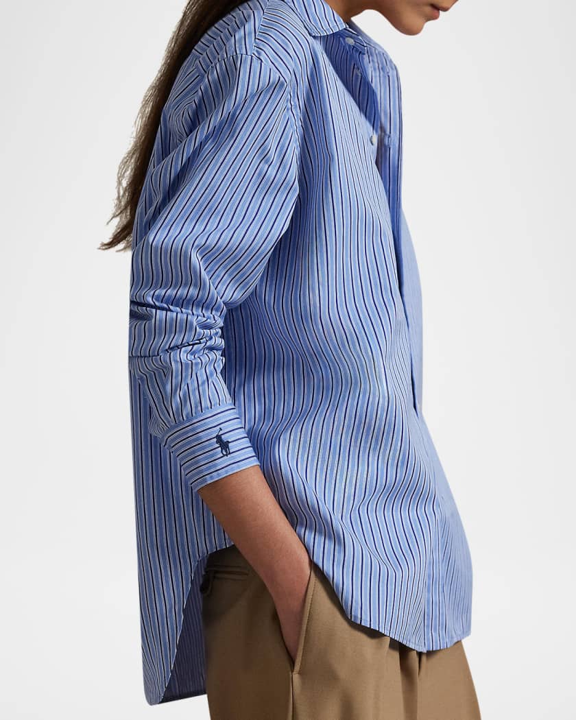 MUSE POLO RALPH LAUREN STRIPE BDシャツ 90's Polo Ralph Lauren ストライプ柄 BDシャツ “USA製