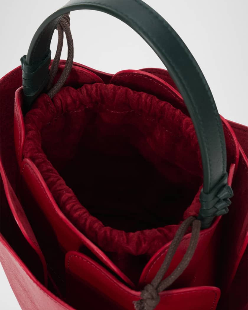 Juliet Rose Leather Top-Handle Bag