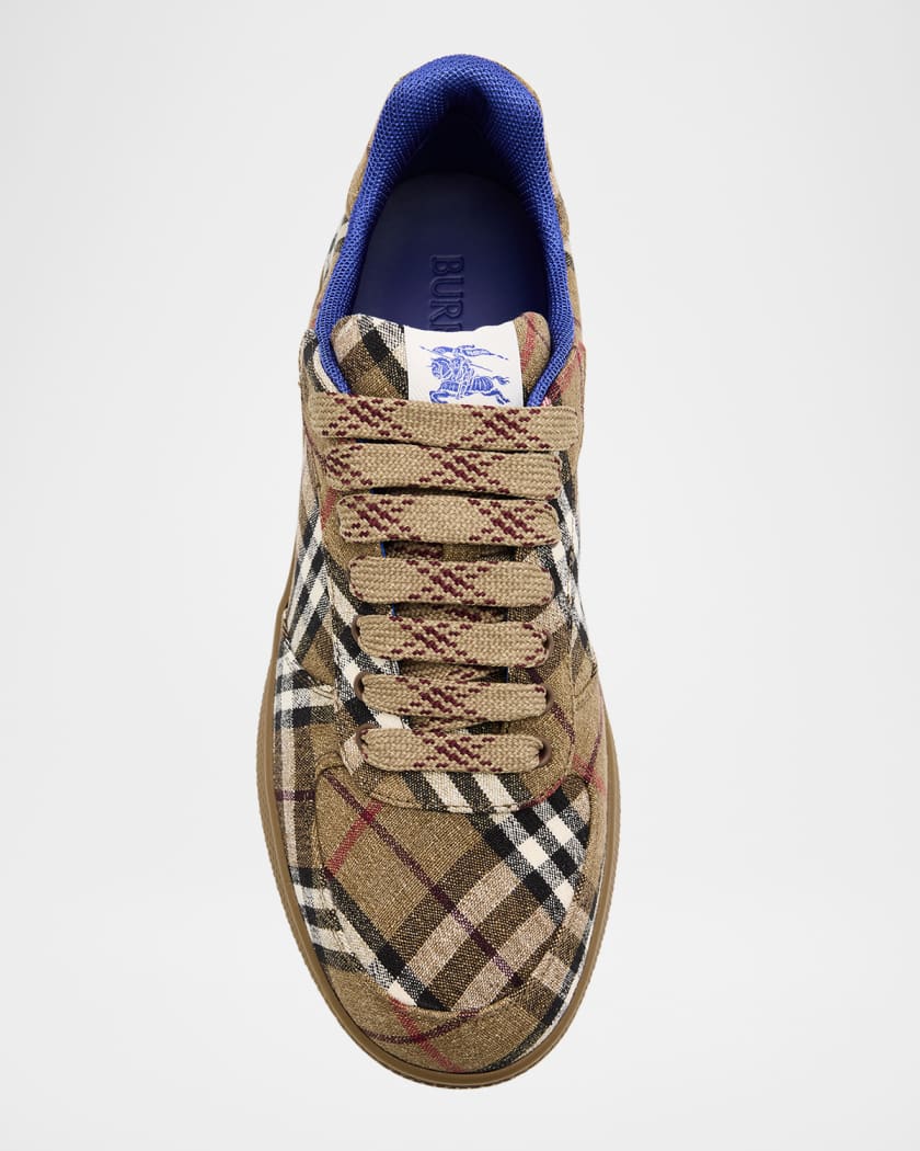 Men's Check Terrace Low-Top Sneakers
