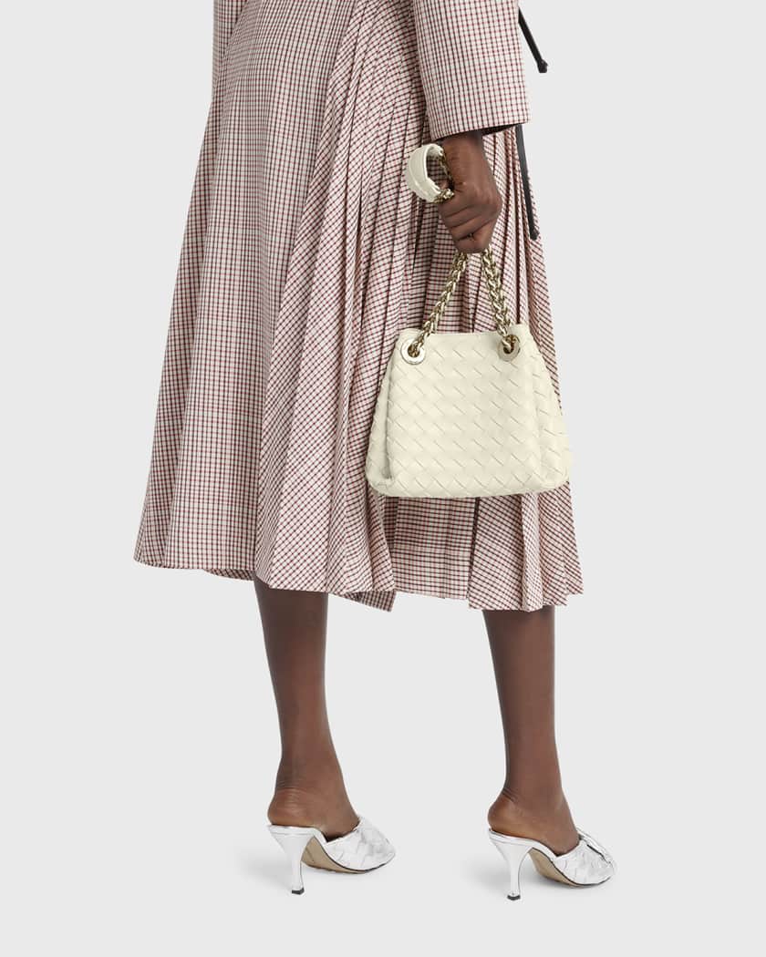 Small Parachute Leather Shoulder Bag