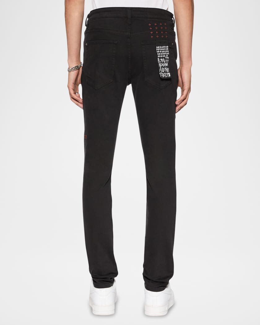 Men's Van Winkle Ghosted Skinny Jeans