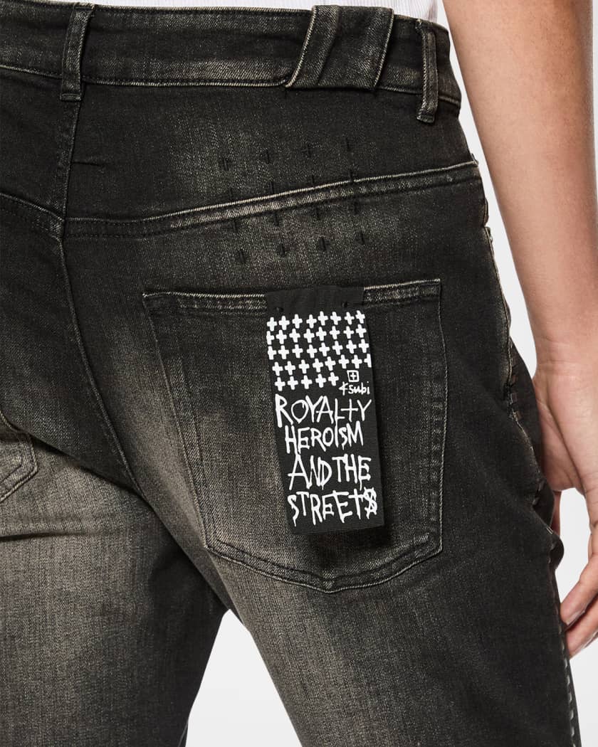 Men's Chitch Studded Slim Jeans