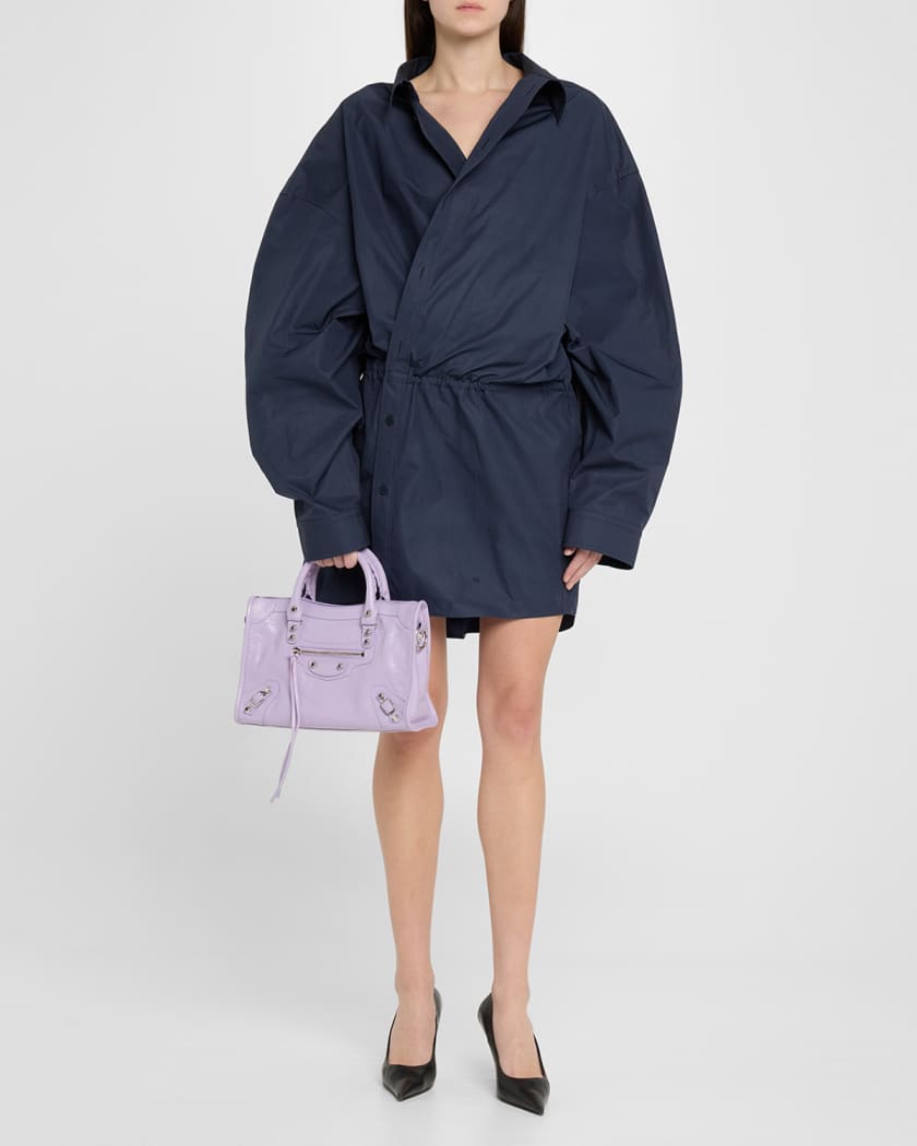 ショルダーバッグ・ポシェット BALENCIAGA Nano Le City leather shoulder bag Le City Small Leather Shoulder Bag | Neiman Marcus