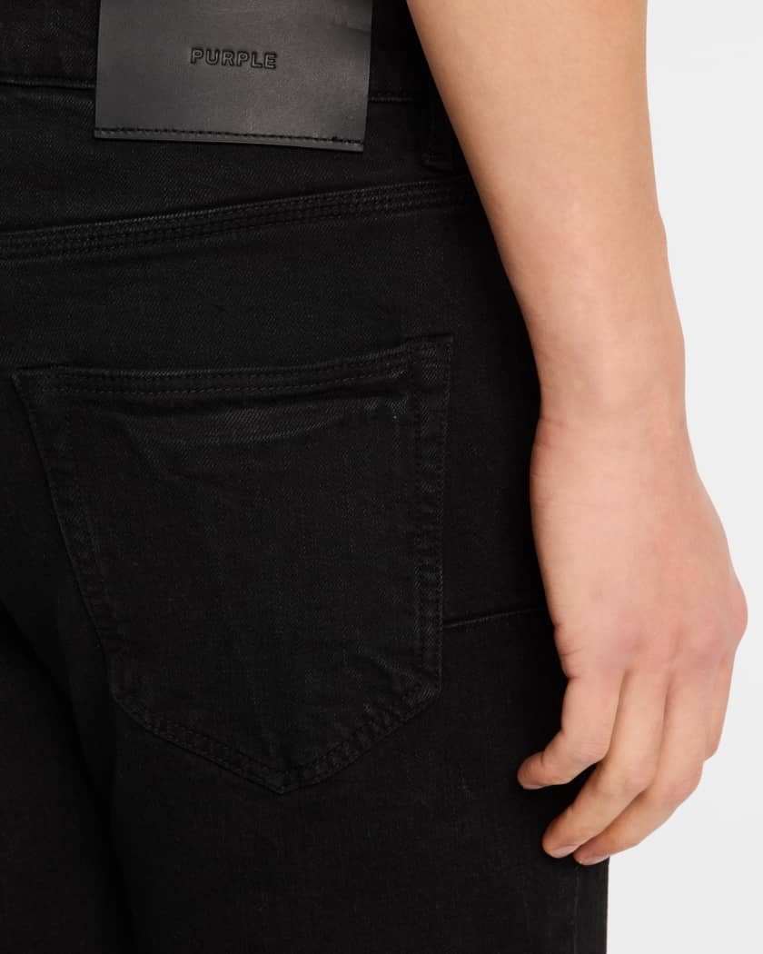 Men's Crystal Side-Snap Flare Jeans