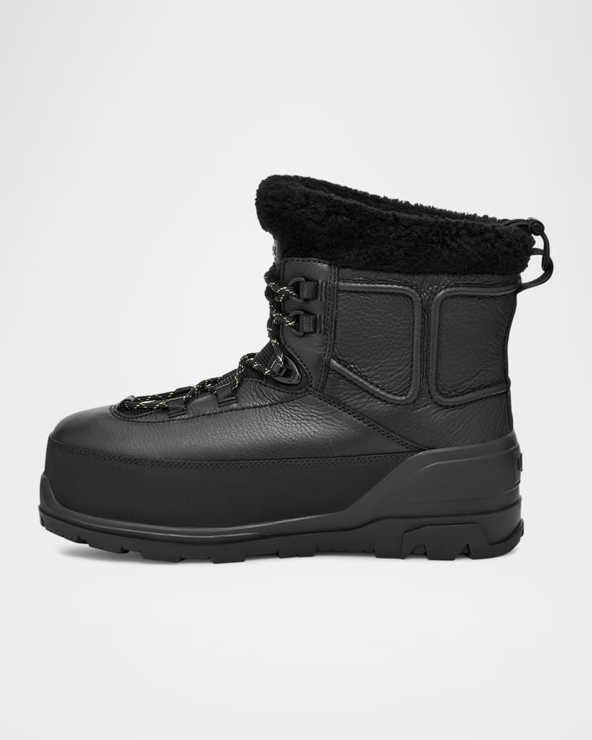 Men's Shasta Waterproof Leather Mid Snow Boots