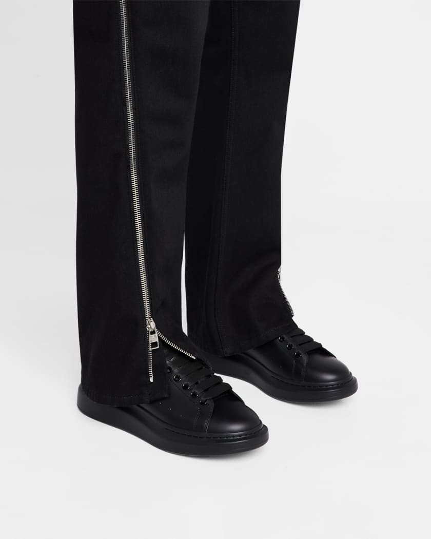 Men's Larry Leather Oversized Low-Top Sneakers