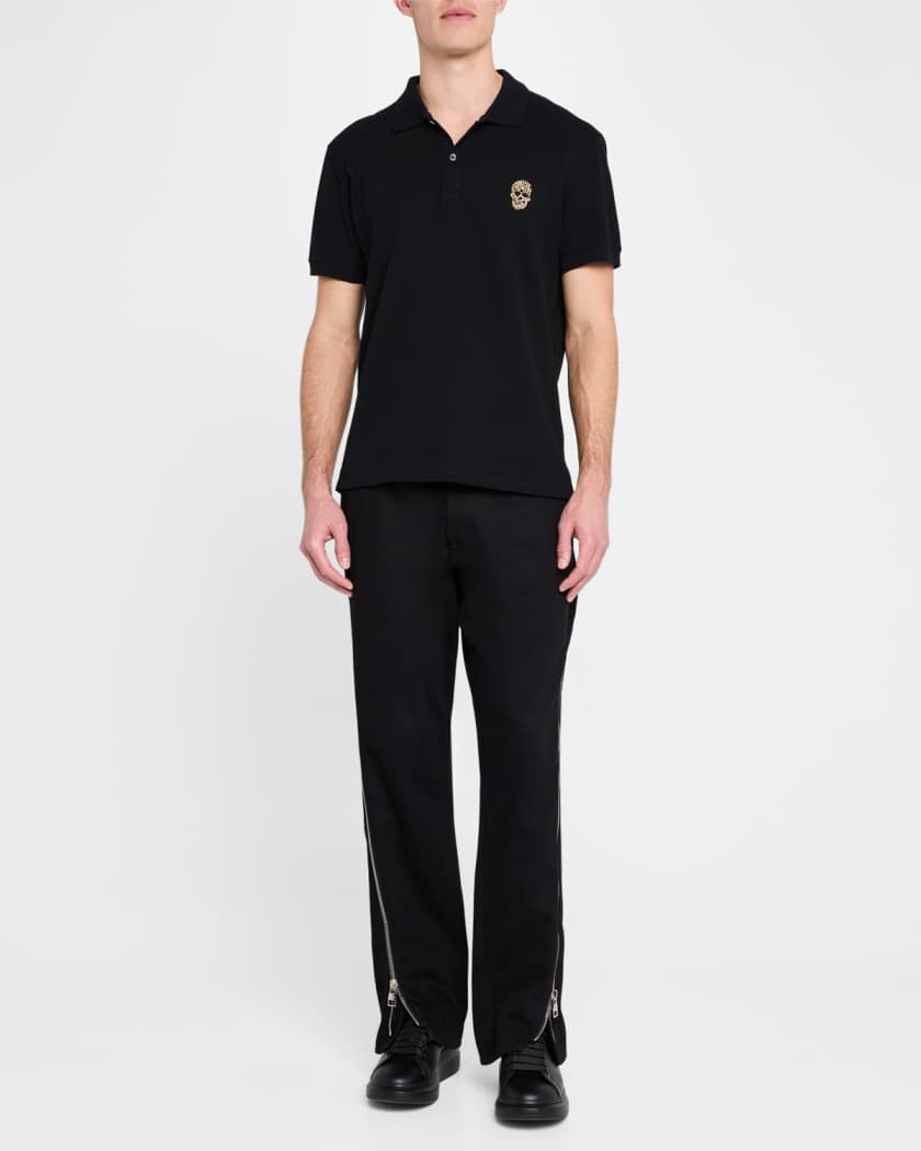 Men's Larry Leather Oversized Low-Top Sneakers