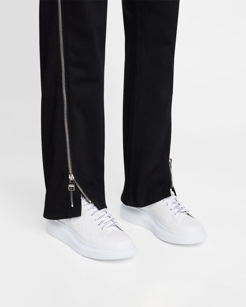 Men's Larry Leather Oversized Low-Top Sneakers