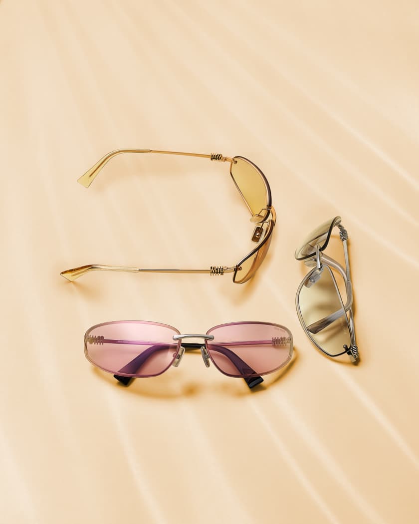 Miu Miu MU A50S Oval Sunglasses