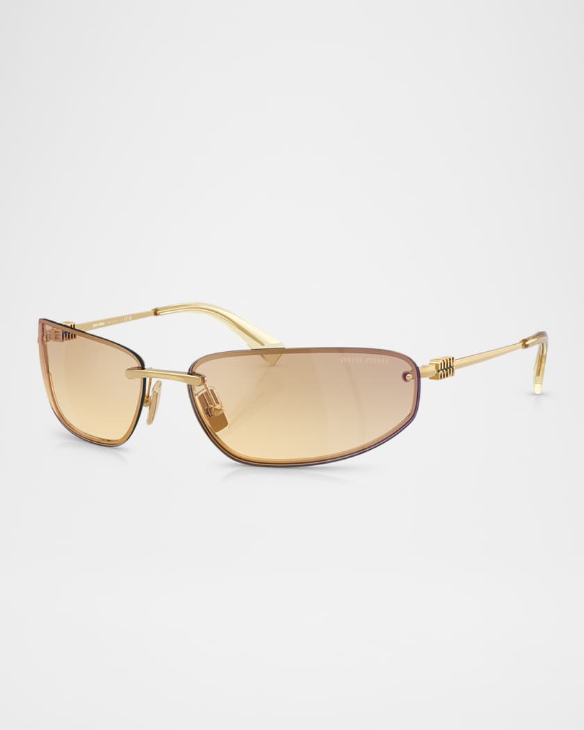 Miu Miu MU A50S Oval Sunglasses