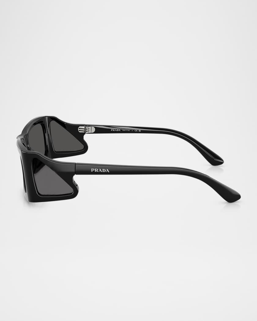 B03S Rectangular Acetate Sunglasses