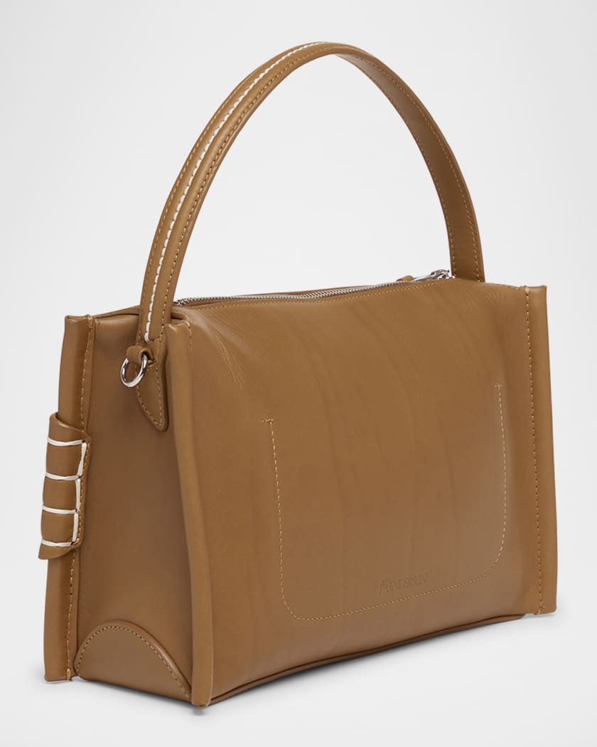 トートバッグ J W ANDERSON Nano Smooth Leather Cap Crossbody Bag Brown HB0 brown-leather-cap-jw-anderson-
