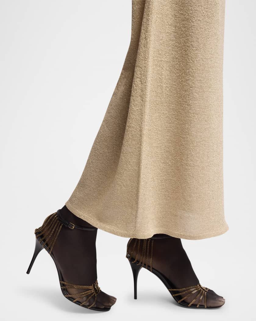 Babylone Strappy Chain YSL Stiletto Sandals