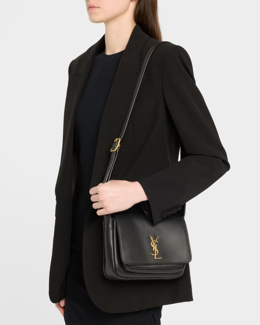 Niki YSL Flap Crossbody Bag in Calfskin