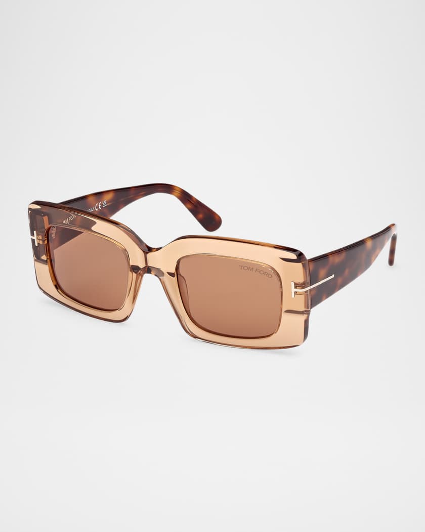 Brigitta Rectangle Acetate Sunglasses