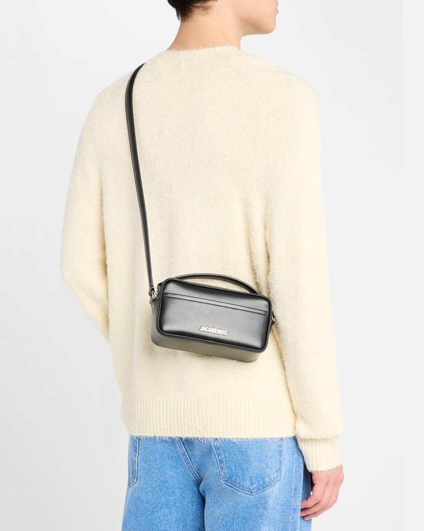 Men's La Baneto Leather Crossbody Bag