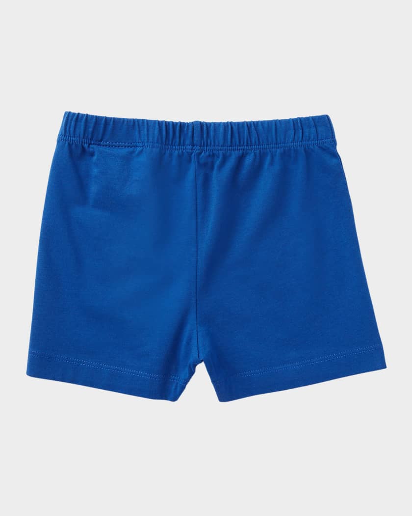 Boy's Arrow Spray Jersey Shorts, Size 3M-3