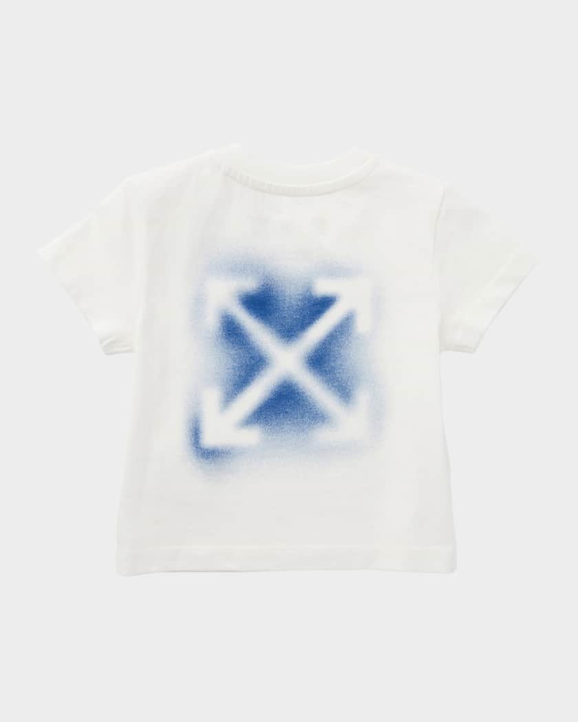 Boy's Arrow Spray Logo Short-Sleeve T-Shirt, Size 3M-3