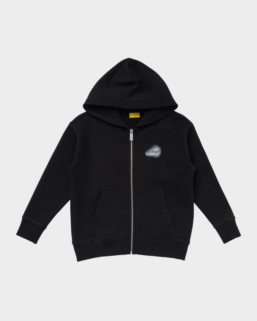 Off white hoodie front clearance
