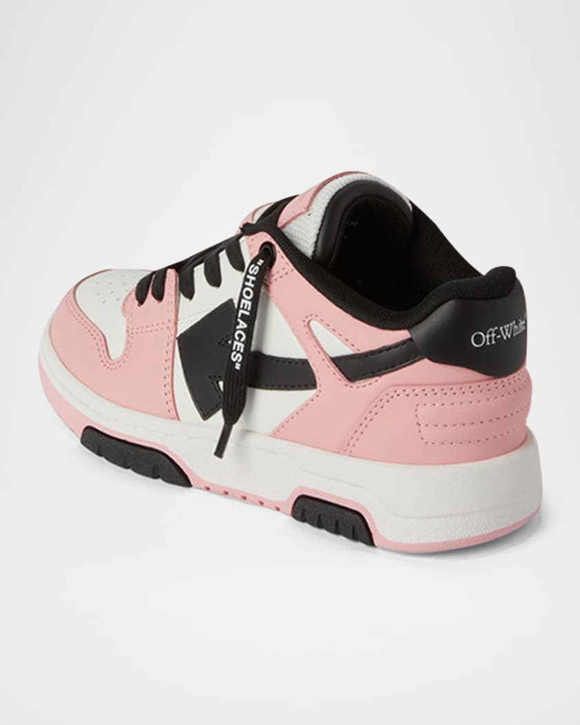 Girl's Out Of Office Leather Sneakers
