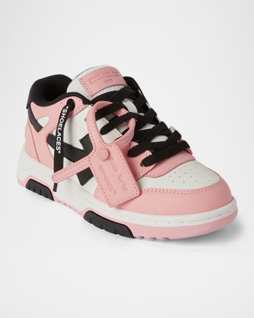 Girl's Out Of Office Leather Sneakers, Kids
