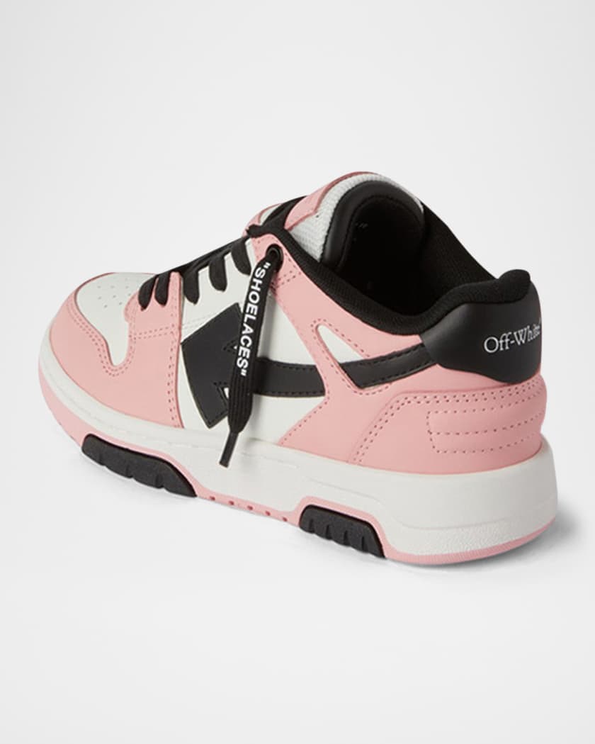 Girl's Out Of Office Leather Sneakers, Kids