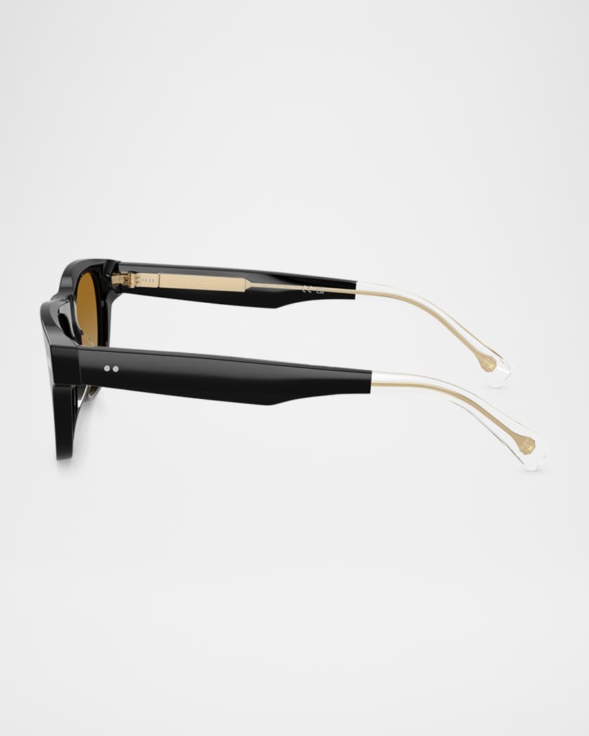Men's BC3005S Rectangular Sunglasses