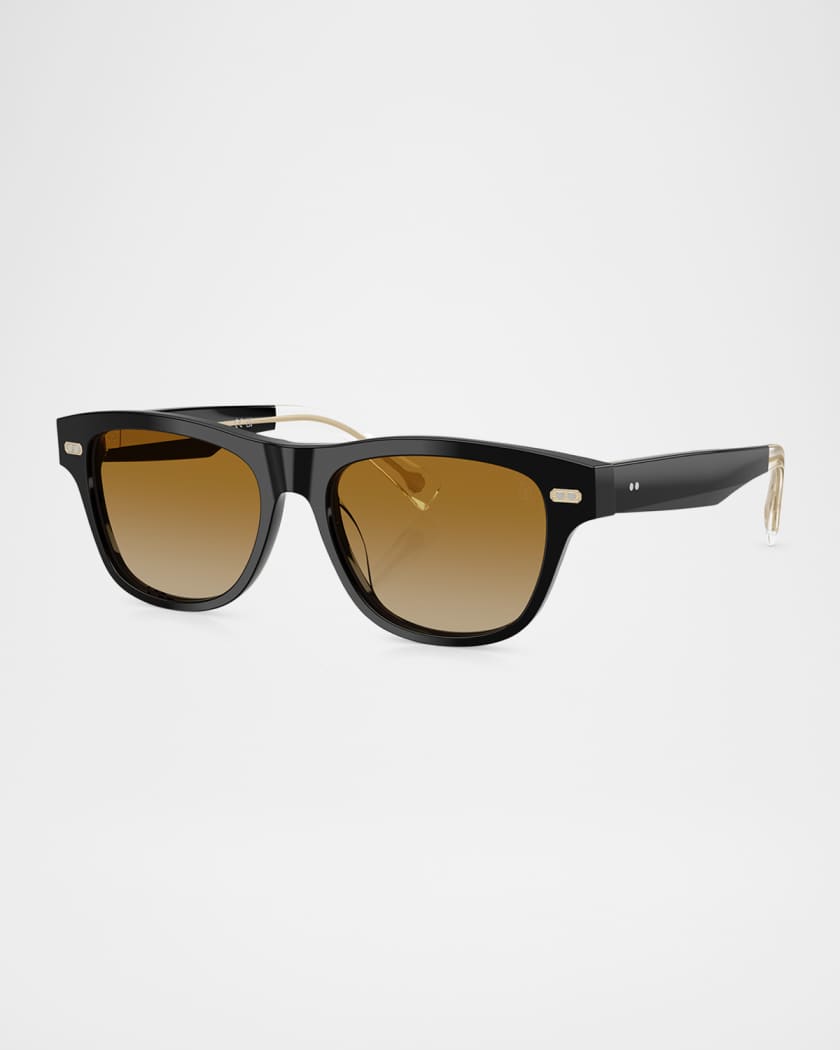 Men's BC3005S Rectangular Sunglasses