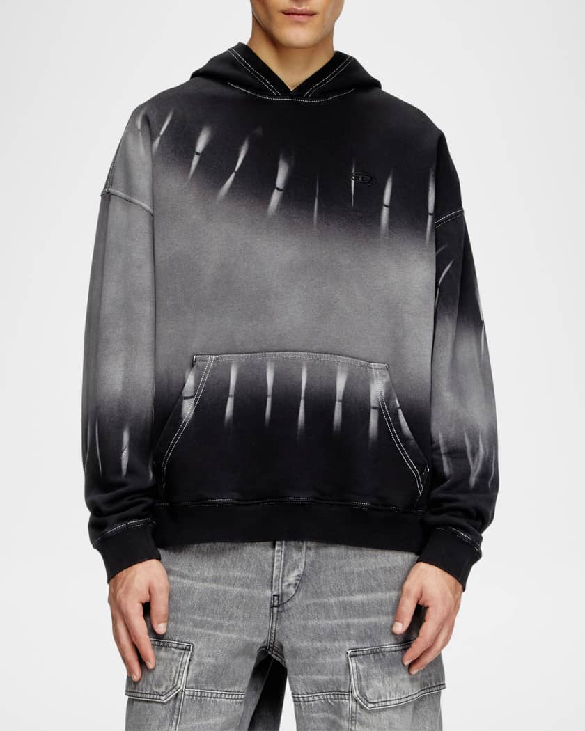 【DIESEL】s-boxt-hood-r2 Diesel Men's S-Boxt-Hood-R2 Hooded Sweatshirt | Neiman Marcus