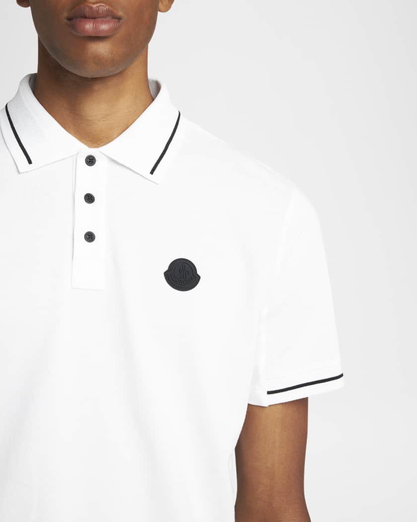 Men's Cotton Tipped Polo Shirt