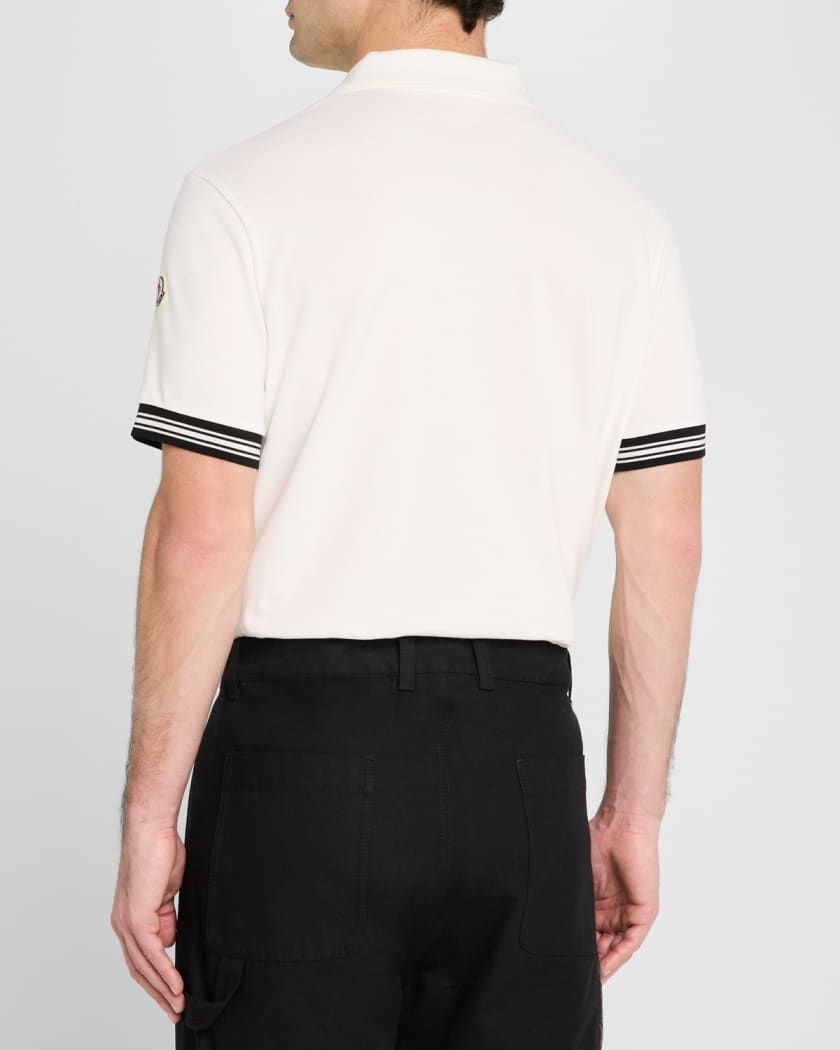 Men's Cotton Logo Polo Shirt