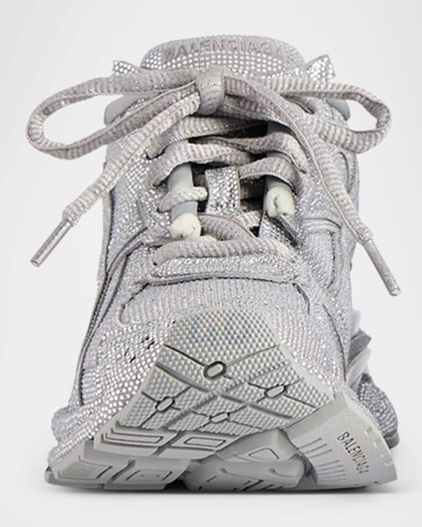 Runner Rhinestone-Embellished Fashion Sneakers