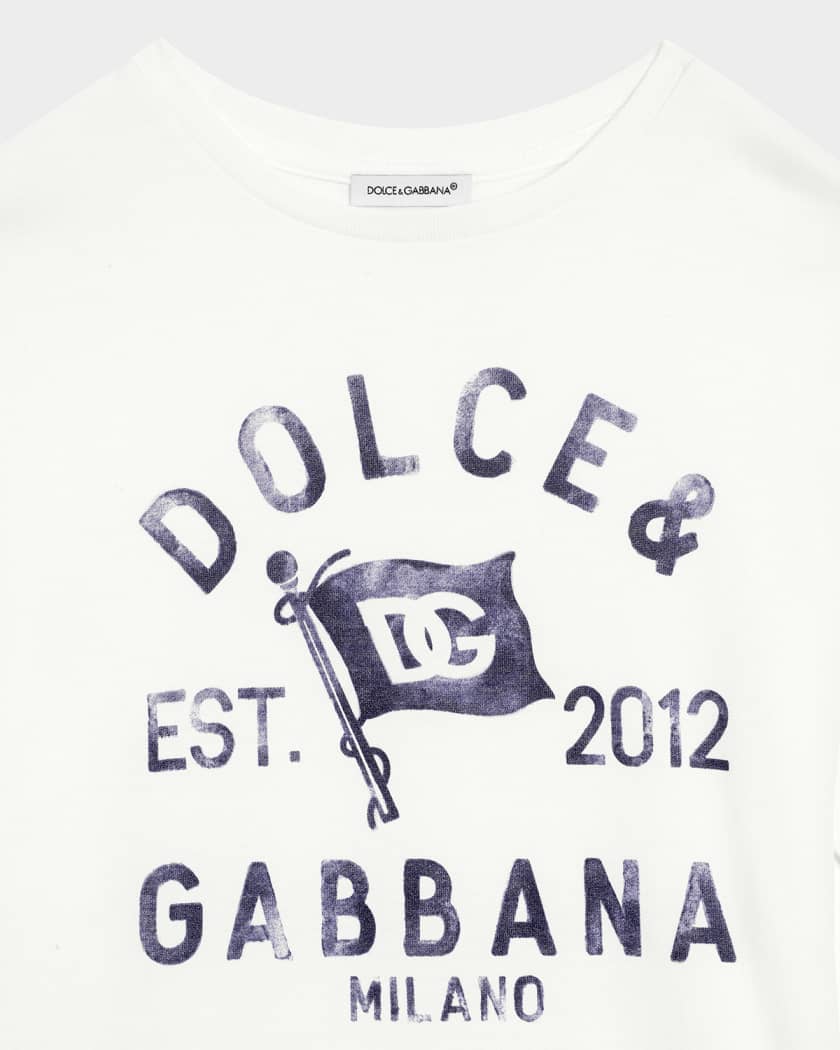 Boy's Logo-Print T-Shirt, Size 8-14