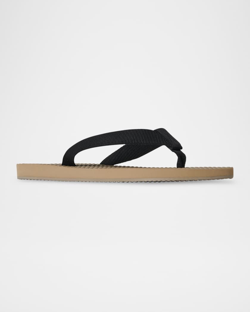 Dune Cotton Flat Thong Sandals