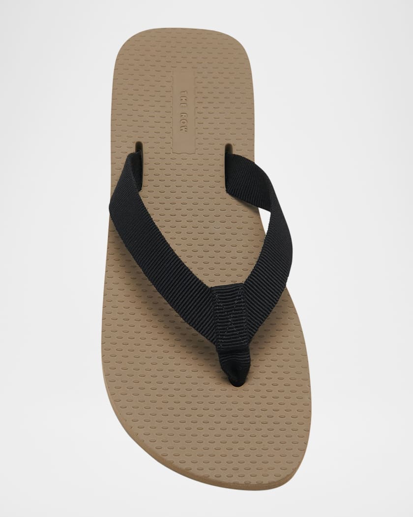 Dune Cotton Flat Thong Sandals