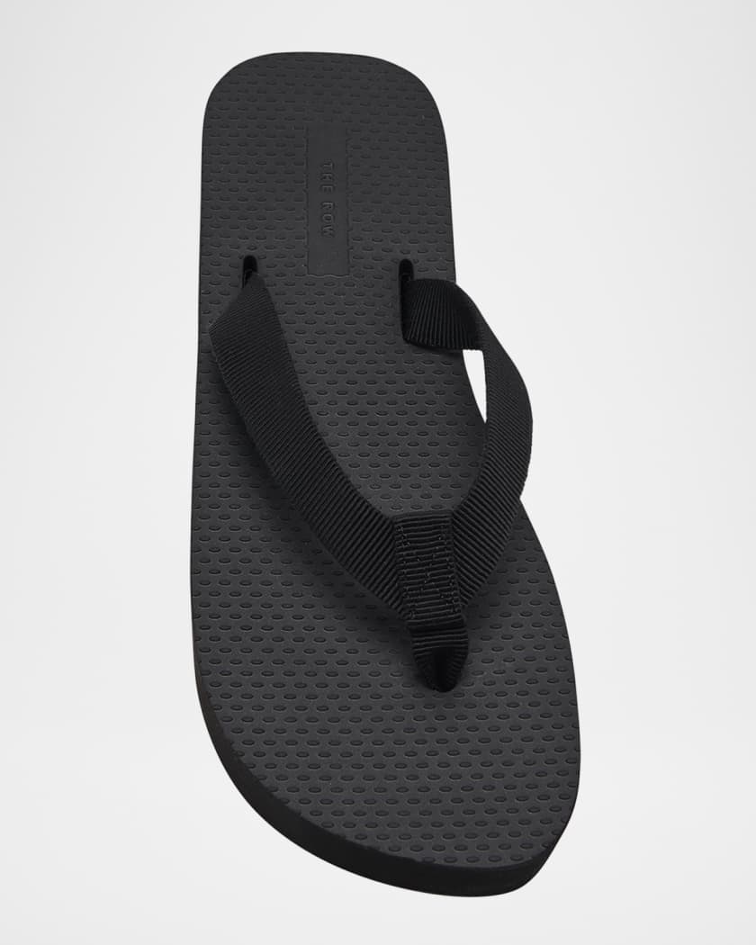 Dune Cotton Flatform Thong Sandals