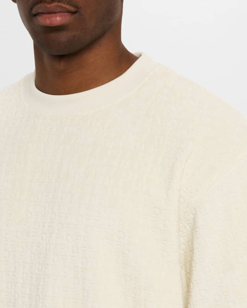 Men's Terry Allover-Logo Skate T-Shirt