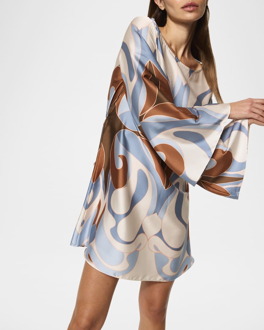 Twiggy Satin Mini Dress