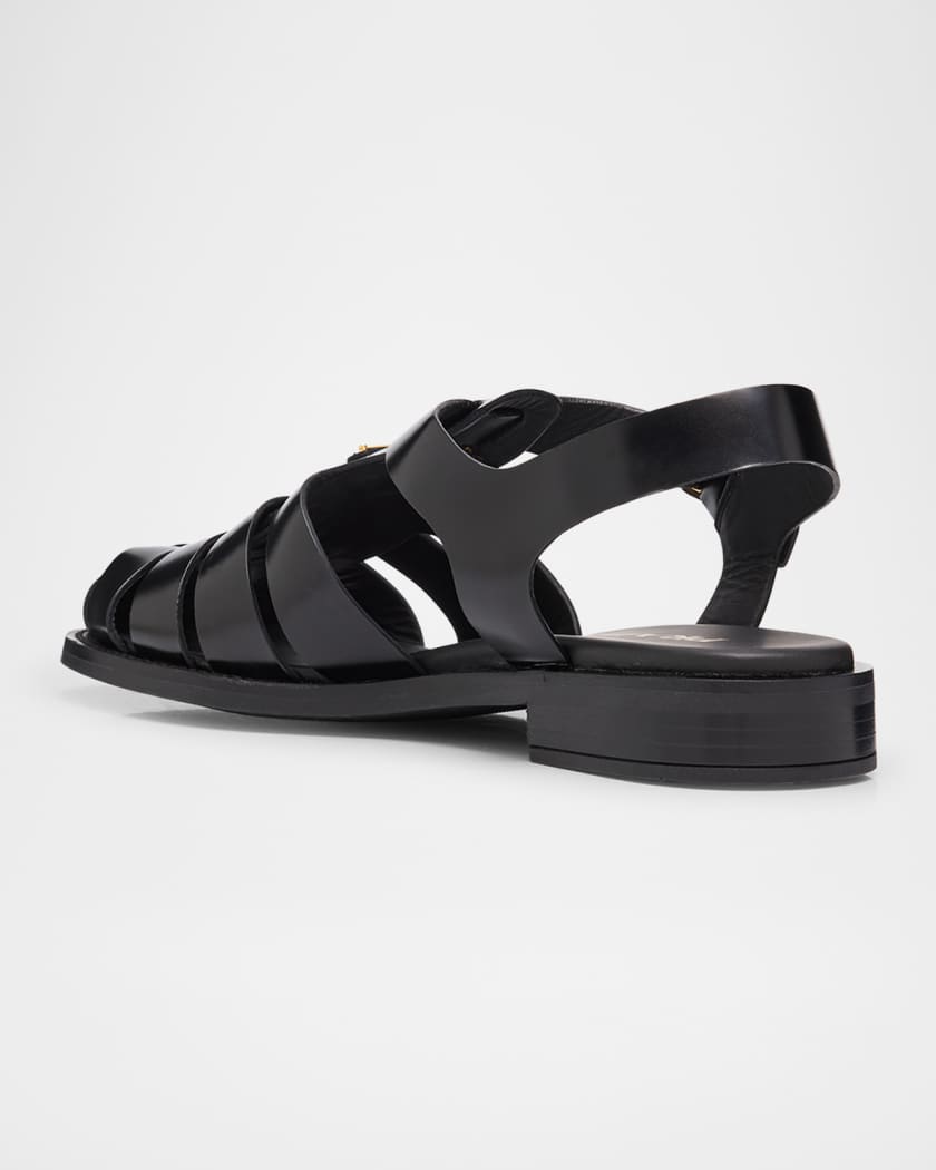Calf Leather Fisherman Sandals